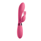 OMG-Rabbits-Selfie-Silicone-Vibrator|Side View|"ergonomic design-side view"