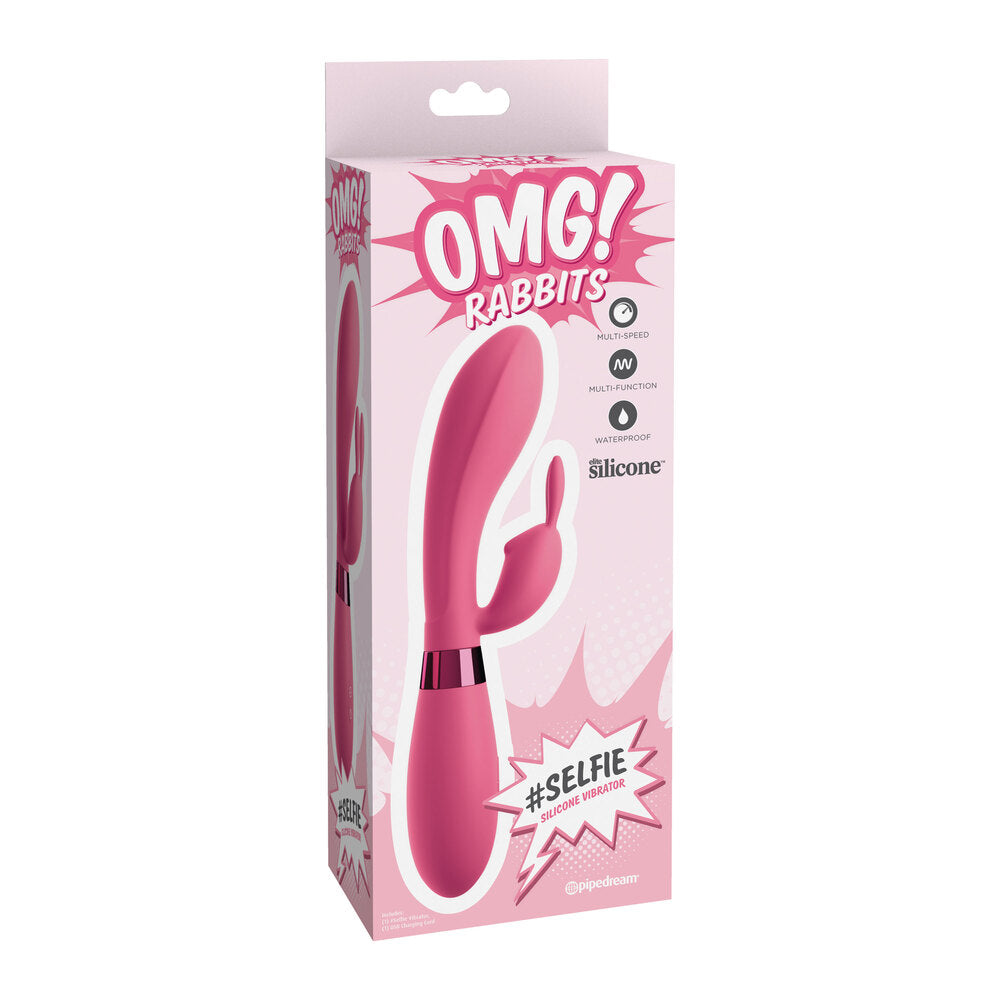 OMG-Rabbits-Selfie-Silicone-Vibrator|Kit View|"complete pleasure set-kit view"