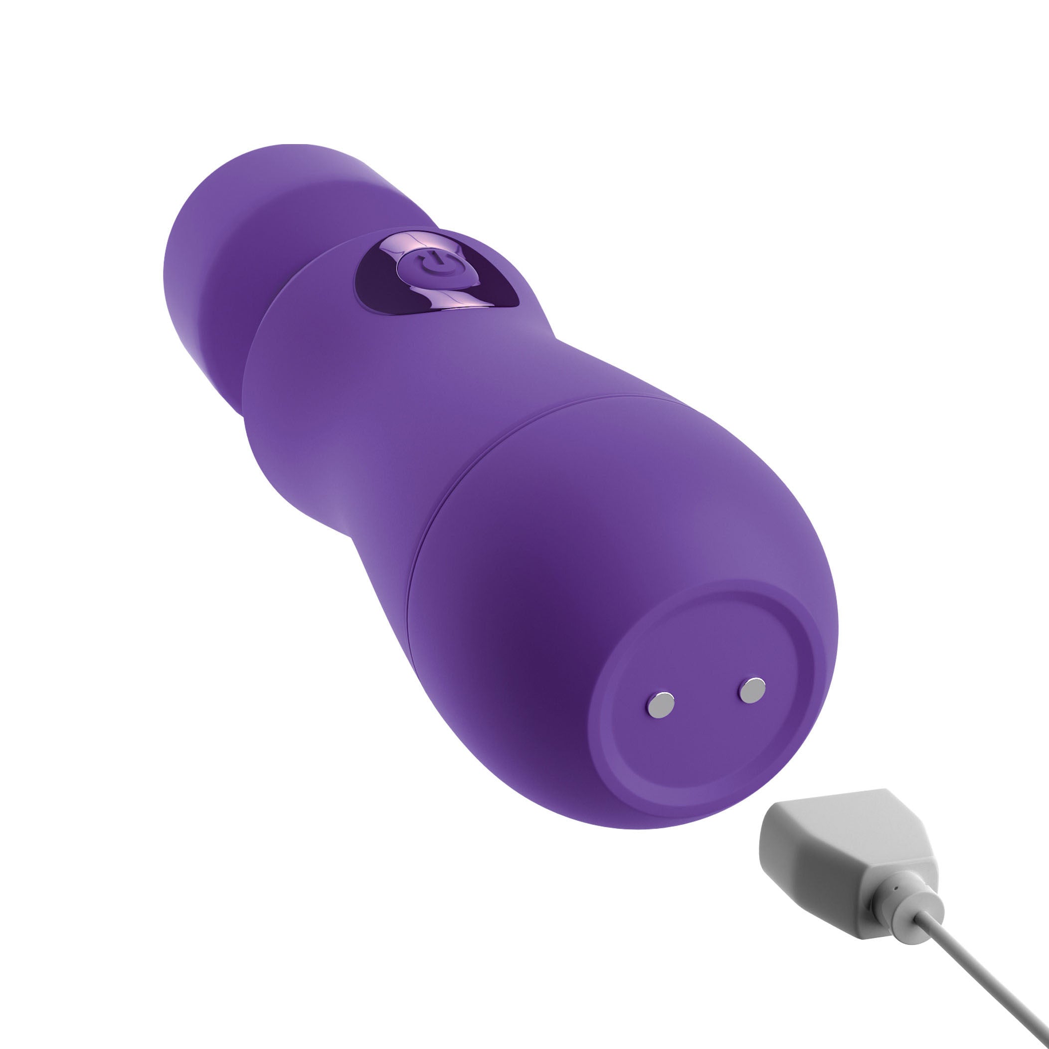 OMG Silicone Rechargeable Wand Purple | Package View | Complete package display