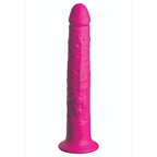 Vibrating Suction Cup Wall Banger Pink|Side View|"suction detail - side view"