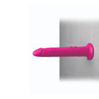 Vibrating Suction Cup Wall Banger Pink|Back View|"quality build - back view"