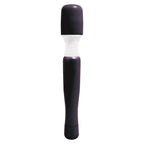 Mini-Wanachi-Black-Massager|Front View|"compact massager black powerful-front view"