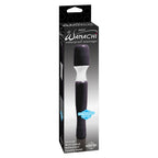 Mini-Wanachi-Black-Massager|Detail View|"variable speed controls-detail view"