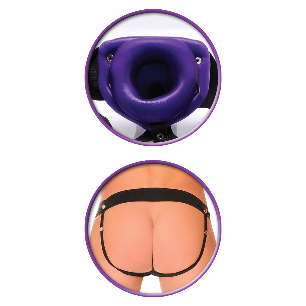 Fetish Fantasy Series Hollow Strap On|Back View|"harness system-back view adult toys direct"|
