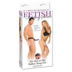 Fetish Fantasy Series Hollow Strap On|Detail View|"feature detail-detail view adult toys direct"|