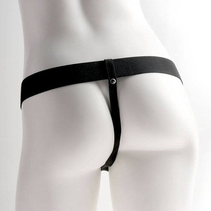 Fetish Fantasy 11 Inch Hollow Rechargeable Strapon|Detail View|"Fetish Fantasy 11 Inch Hollow Rechargeable Strapon - detail view"