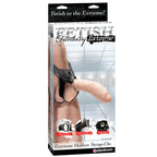 Fetish Fantasy Extreme Extreme Hollow Strap On Dildo Flesh|Back View|"quality build - back view"