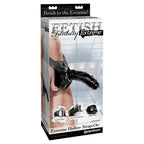 Fetish Fantasy Series Extreme Extreme Hollow StrapOn Black|Back View|"quality build - back view"