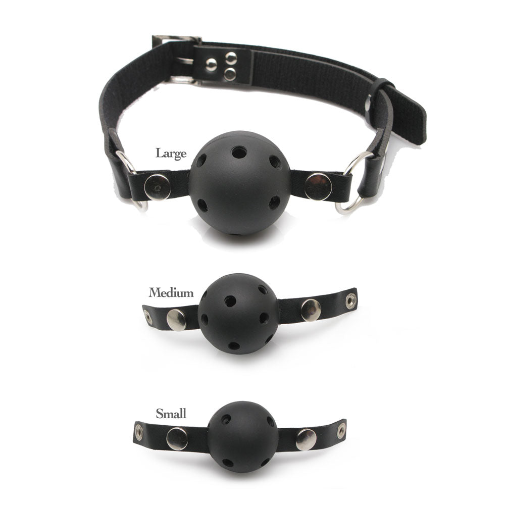 Fetish Fantasy Series Ball Gag Training System|Front View|"gag training kit-front view adult toys direct"|