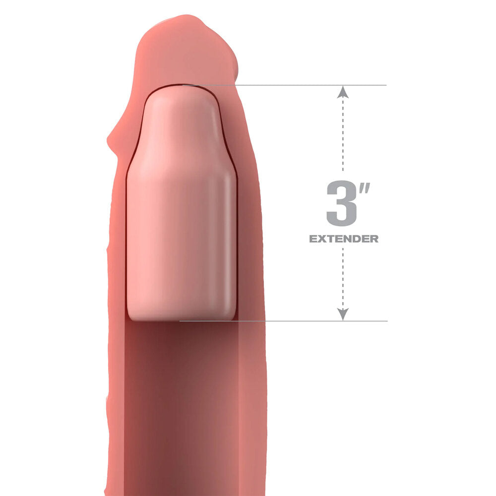 XTensions Elite 3 Inch Penis Extender|Side View|"extender detail - side view"