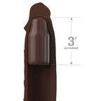 XTensions Elite 3 Inch Penis Extender With Strap|Side View|"strap detail - side view"