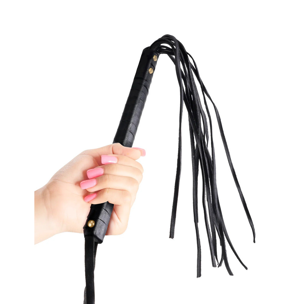 Fetish Fantasy Series Cat O Nine Tail Flogger|Detail View|"tail features-detail view adult toys direct"|