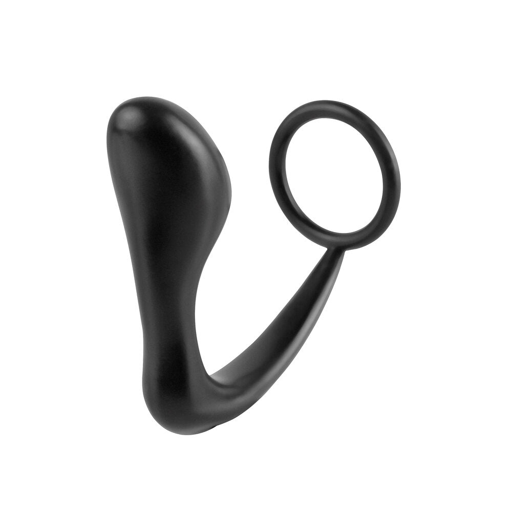 Pipedream-Anal-Fantasy-Ass-Gasm-Cock-Ring-Plug|Side View|"ergonomic design-side view"