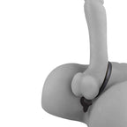 Anal Fantasy Collection Assgasm Cock Ring Anal Beads|Set View|"complete dual toy set-set view"|