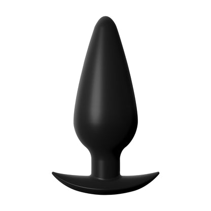 Anal Fantasy Elite Collection Small Weighted Silicone Butt Plug|Front View|"weighted silicone plug-front view"|
