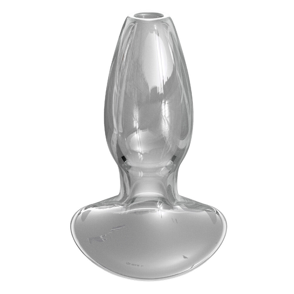 Anal Fantasy Beginners Glass Anal Gaper|Front View|"glass beginner gaper-front view"|