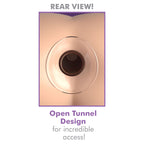 Anal Fantasy Beginners Glass Anal Gaper|Detail View|"glass gaper features-detail view"|