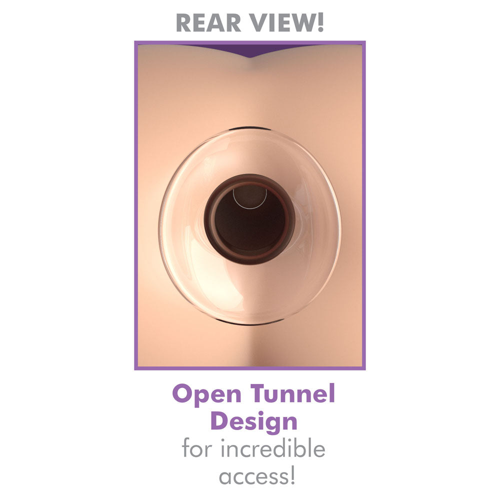 Anal Fantasy Beginners Glass Anal Gaper|Detail View|"glass gaper features-detail view"|