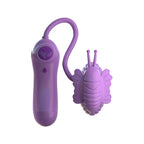 Pipedream Fantasy For Her Butterfly FluttHer|Front View|"Butterfly design vibrator - front view"