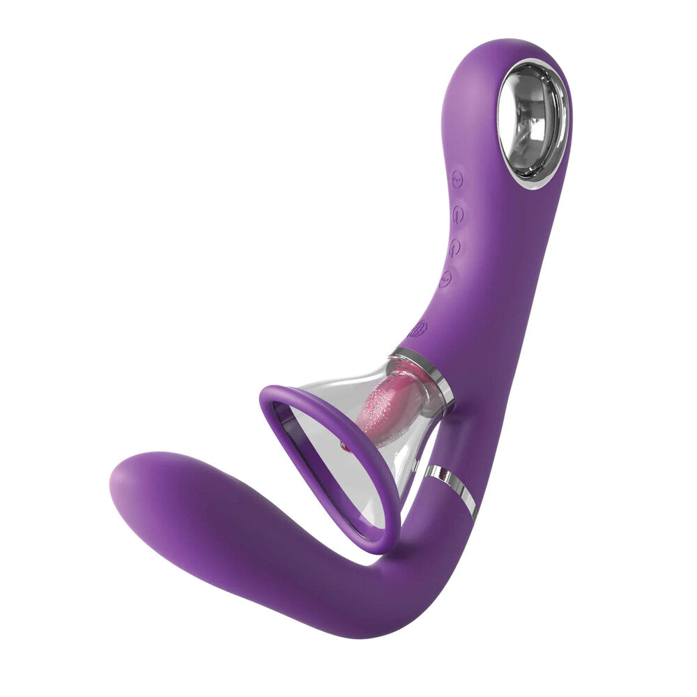 Fantasy For Her Ultimate Pleasure Pro Stimulator|Front View|"Professional pleasure device - front view"