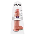 King Cock 12 Inch Cock Dildo With Balls|Detail View|"surface detail - detail view"
