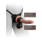 King Cock The Crown Jewels Weighted Swinging Balls|Back View|"quality build - back view"