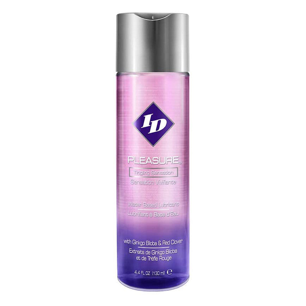 ID Pleasure 4.4 oz Lubricant|Front View|"pleasure medium-front view adult toys direct"|