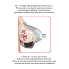 Pumped-Breast-Pump-Medium-Rose-Gold|Side View|"premium metallic design-side view"