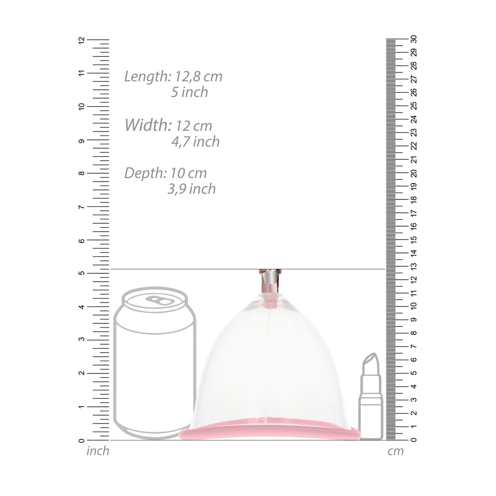 Pumped-Breast-Pump-Medium-Rose-Gold|Detail View|"precision suction control-detail view"
