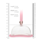 Pumped-Pussy-Pump-Rose-Gold|Side View|"premium metallic design-side view"