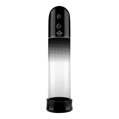 Pumped Automatic Luv Penis Pump|Front View|"Automatic vacuum enhancement system - front view"