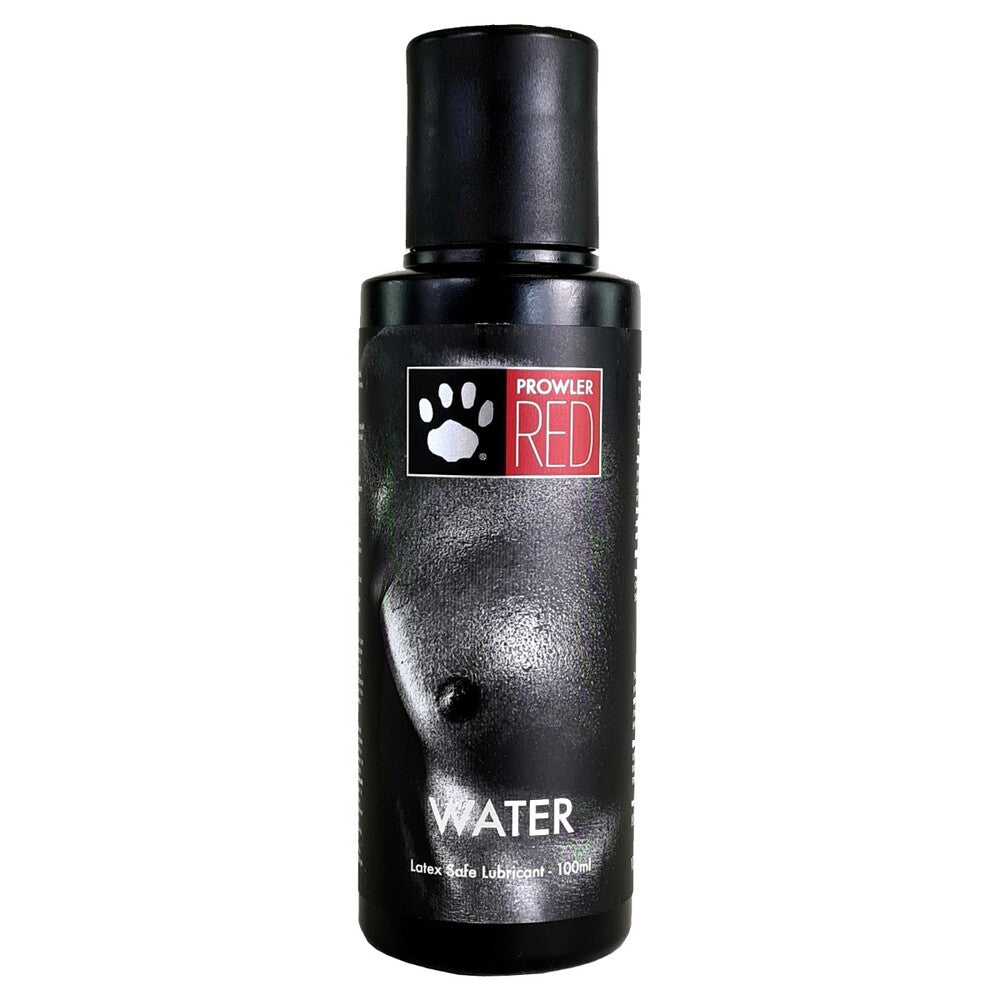 Prowler Red Silicone Lubricant 100ml|Front View|"silicone formula-front view adult toys direct"|