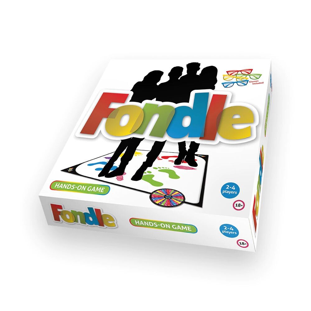 Fondle Board Game|Front View|"adult board game - front view"