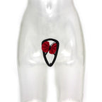 Sexy Black and Red Strapless CString|Side View|"cstring features-side view"|