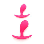 Copenhagen-Pink-Duo-Anal-Plug-Set|Front View|"duo set-front view"