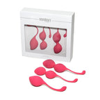 Rimba-Geneva-Kegal-Ball-Training-Set-Pink|Side View|"progressive weight design-side view"