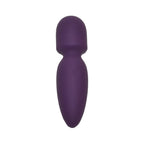 Rimba Valencia Mini Wand Vibrator Purple | Detail | "easy-use control panel - detail view"