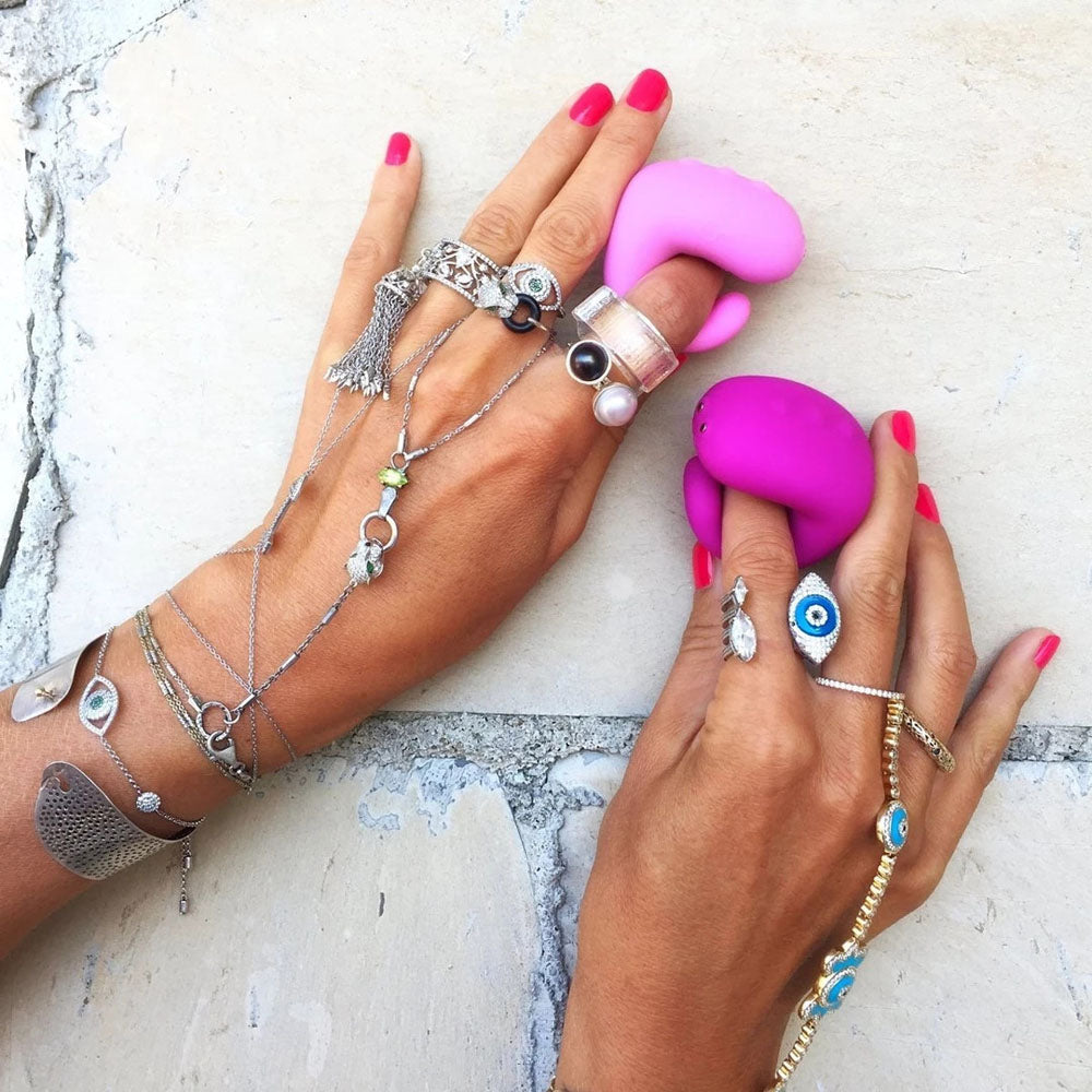 GVibe GRing XL Remote Control Finger Vibe | Detail | "wireless remote features - detail view"