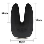 Lovetoy O Sensual Rapture Twin Vibrator|Side View|"Premium pleasure device - side view"