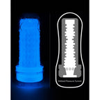 Lovetoy Glow In The Dark Lumino Play Masturbator 2|Side View|"glow detail - side view"