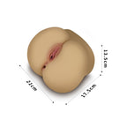 Lovetoy Streetgirls Number 4 Masturbator Flesh Pink|Side View|"girls detail - side view"