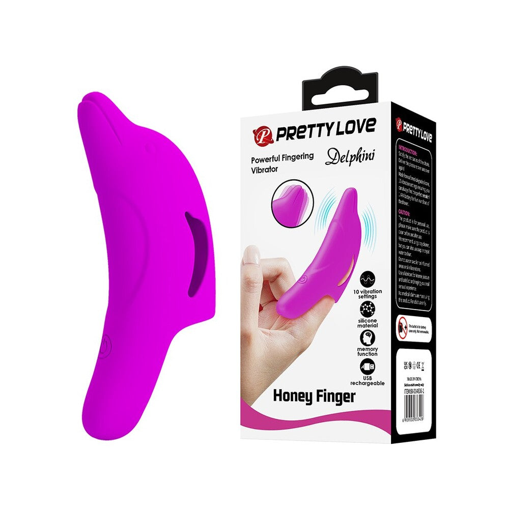 Delphini Finger Vibrator | Package | "complete finger kit - package view"
