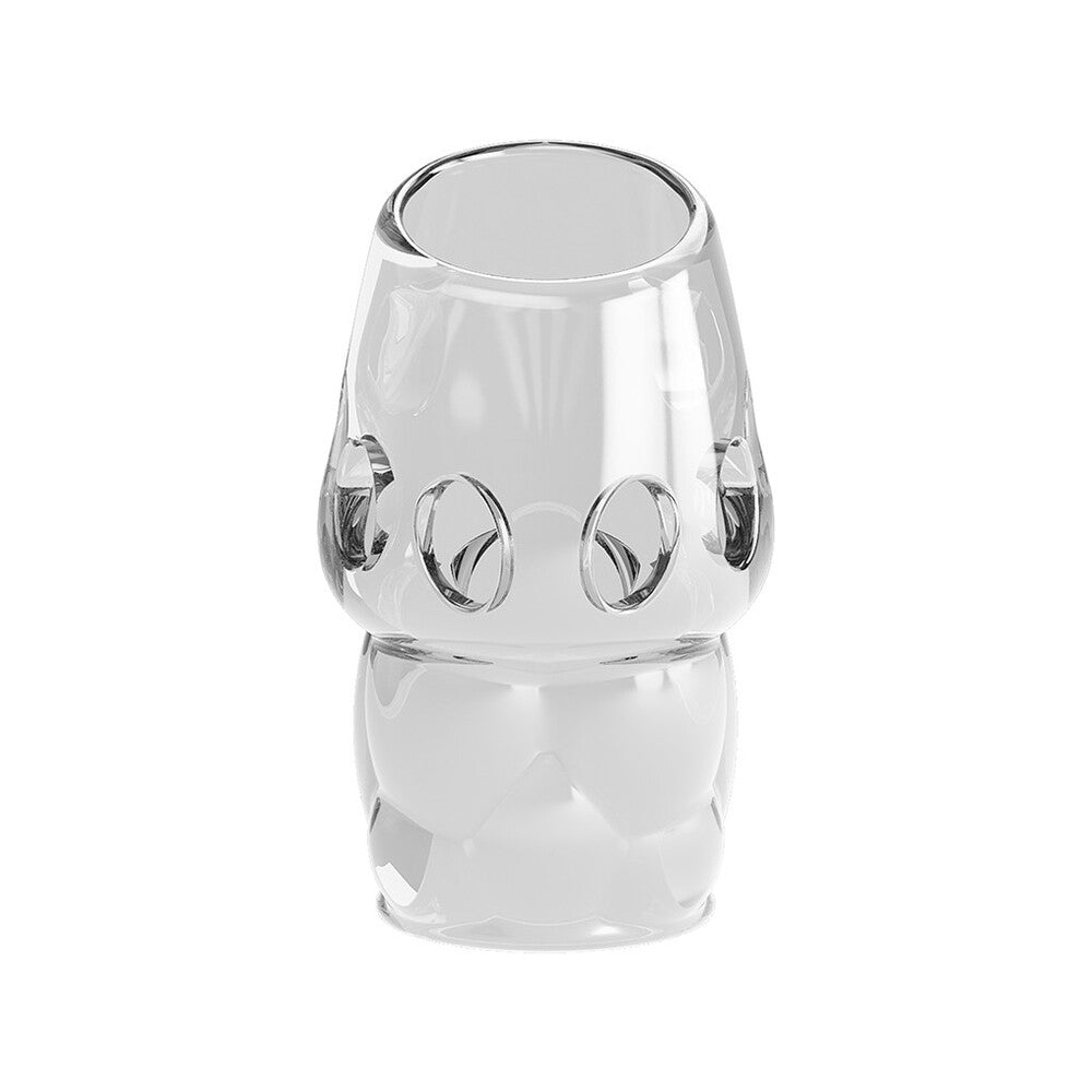 Oscar Penis Sleeve Clear|Front View|"sleeve design - front view"