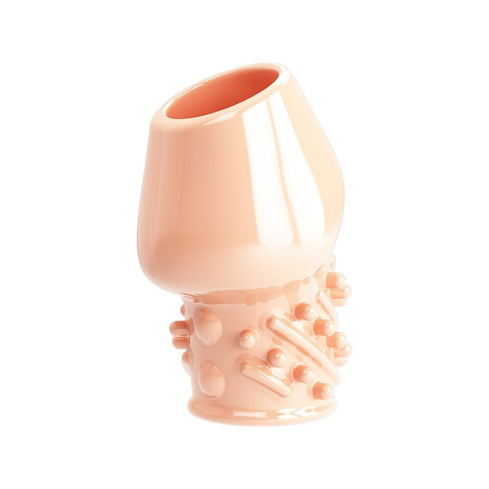 Matias Penis Sleeve Flesh Pink|Back View|"quality build - back view"