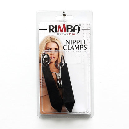 Long Nipple Clamps With Weight 200g|Side View|"weight details-side view"|