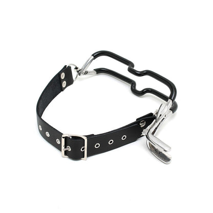 Rimba Jennings Mouth Clamp With Strap|Side View|"clamp details-side view"|