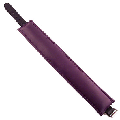 Rouge Garments Black And Purple Padded Collar|Side View|"collar details-side view"|