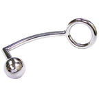 Rouge-Stainless-Steel-Cock-Ring-With-Anal-Probe|Side View|"ergonomic design-side view"