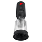 Pipedream Extreme Tip Teazer Power Pump Vibrator|Side View|"pump detail - side view"