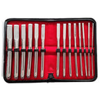 Rouge Garments Hegar 14 Piece Uterine Dilator Set|Front View|"complete dilator kit-front view adult toys direct"|